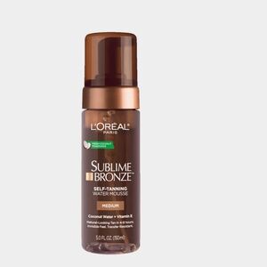 3/$30 L'oreal Paris Sublime Bronze SELF-TANNING WATER MOUSSE